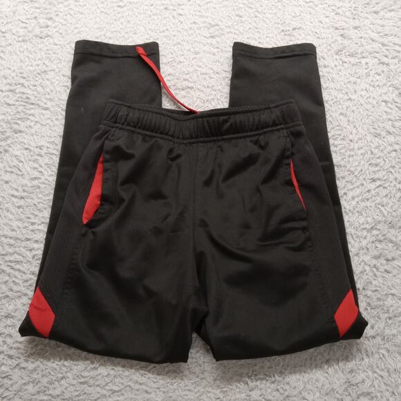 Athletic Works Girls M 8 Activewear Pants Black Pockets - Picture 2 of 8